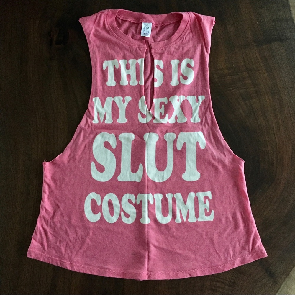 Pink shirt/top for Halloween